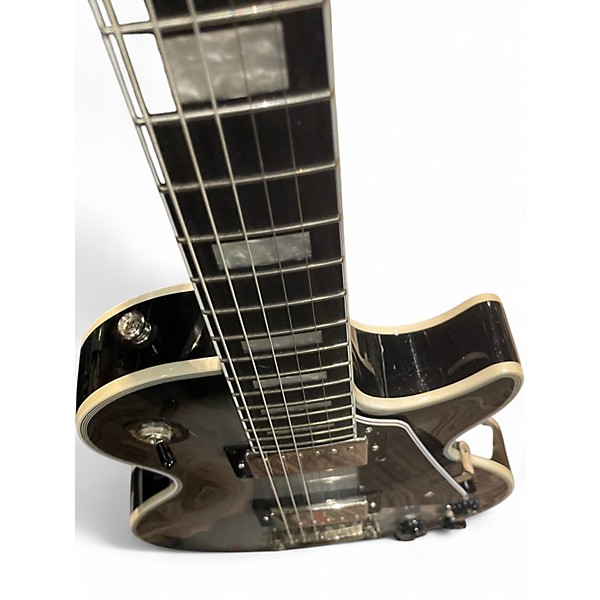 Used Epiphone Les Paul Custom silver burst Solid Body Electric Guitar