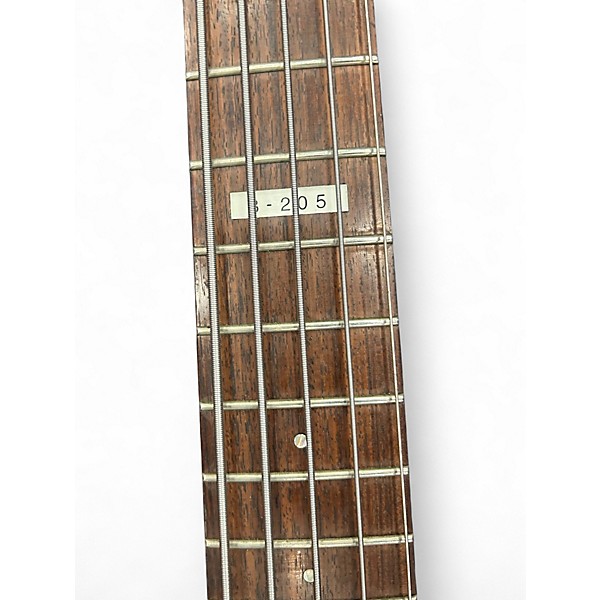 Used ESP LTD B205SM 5 String Red Electric Bass Guitar