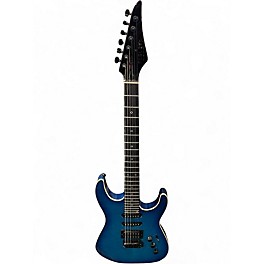 Used Fesley FDK 800 Ocean Blue Solid Body Electric Guitar