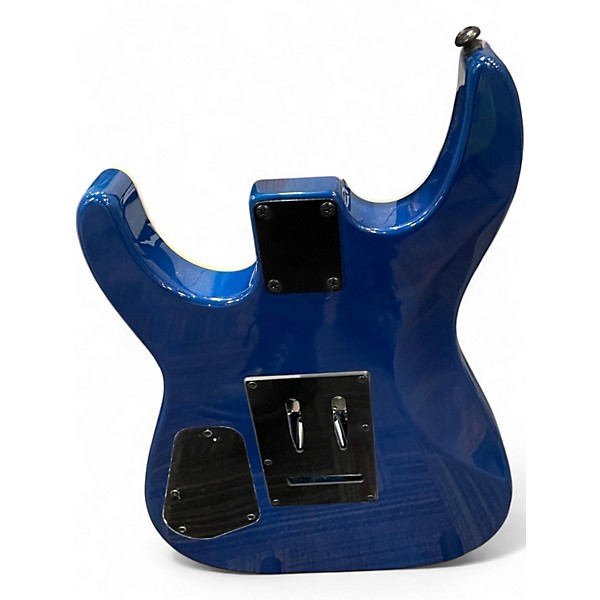 Used Fesley FDK 800 Ocean Blue Solid Body Electric Guitar