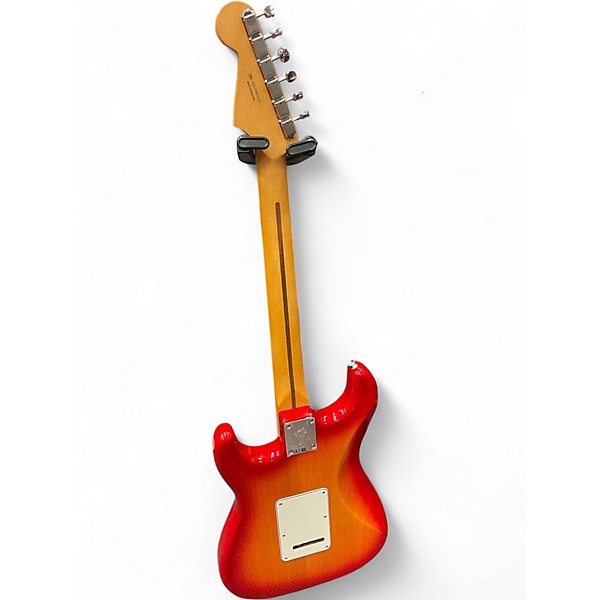 Used Fender Player II Stratocaster Aged Cherry Burst Solid Body Electric Guitar