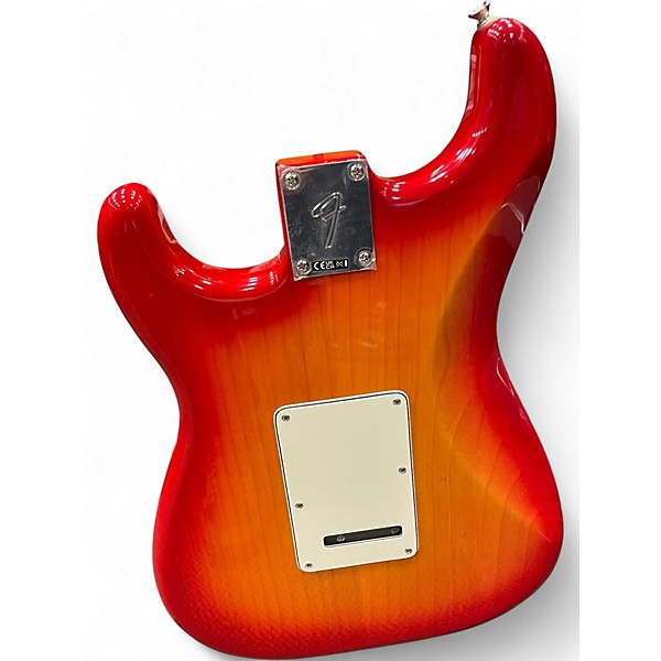 Used Fender Player II Stratocaster Aged Cherry Burst Solid Body Electric Guitar