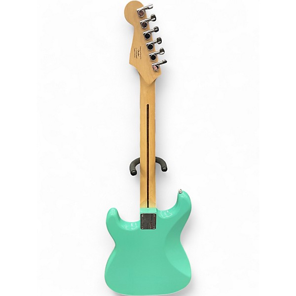 Used Squier Standard Stratocaster Seafoam Green Solid Body Electric Guitar