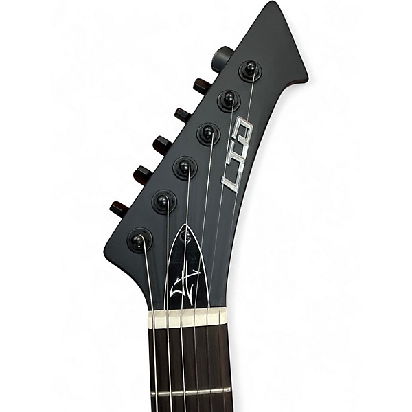 Used ESP LTD James Hetfield Snakebyte Black Solid Body Electric Guitar