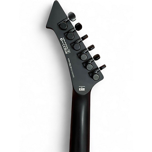 Used ESP LTD James Hetfield Snakebyte Black Solid Body Electric Guitar