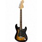 Used Squier Standard Stratocaster 2 Color Sunburst Solid Body Electric Guitar thumbnail