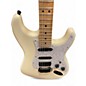 Used Fender Deluxe Roadhouse Stratocaster Olympic White Solid Body Electric Guitar