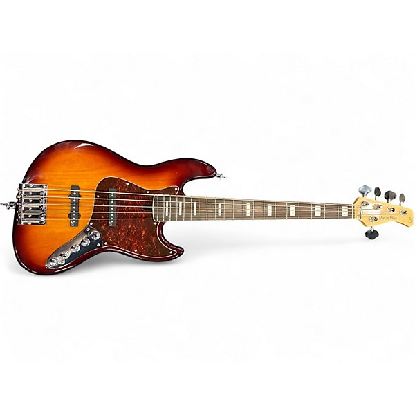 Used Sire Marcus Miller V7 Alder 5 String Tobacco Sunburst Electric Bass Guitar