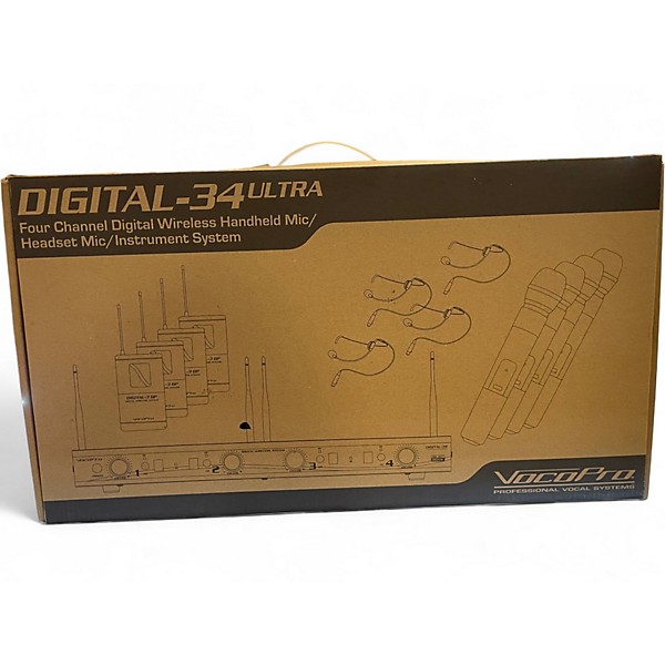 Used VocoPro digital 34 ultra Wireless System