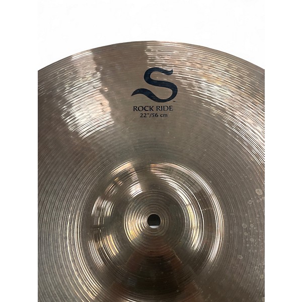 Used Zildjian 22in S Family Rock Ride Cymbal
