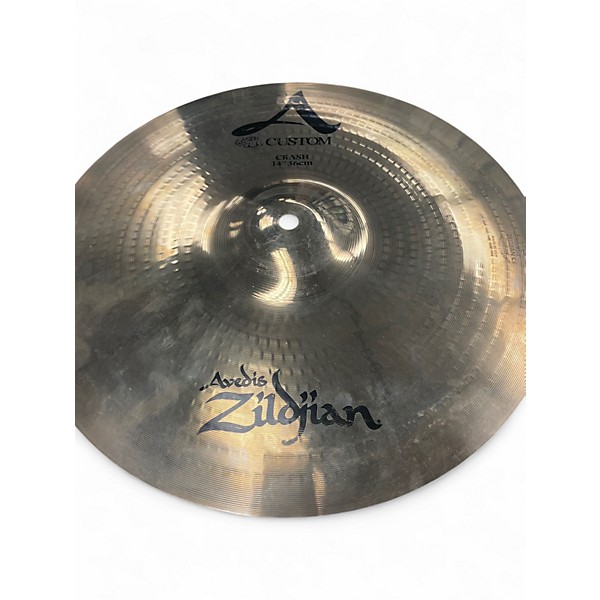 Used Zildjian 14in A Custom Crash Cymbal