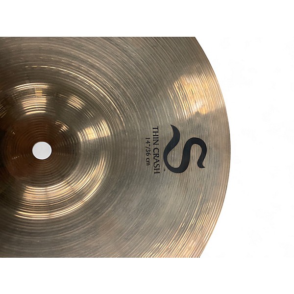 Used Zildjian 14in S Family Thin Crash Cymbal