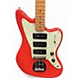 Used Fender Noventa Jazzmaster Fiesta Red Solid Body Electric Guitar