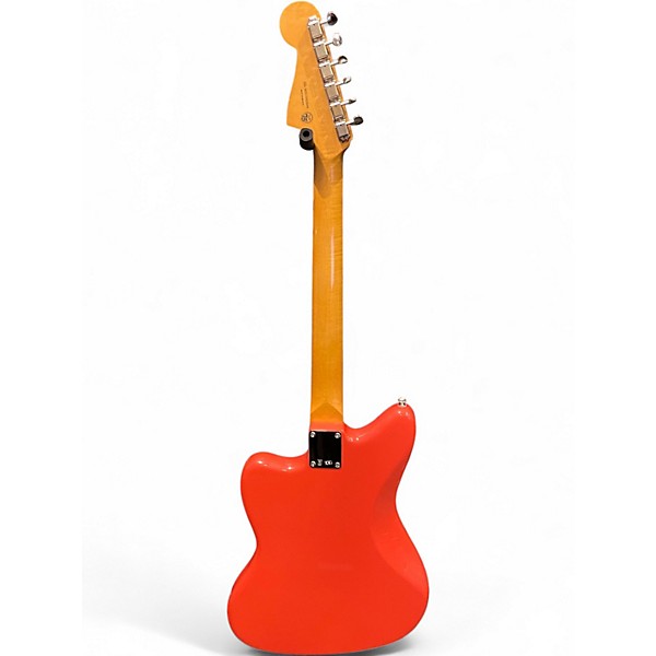 Used Fender Noventa Jazzmaster Fiesta Red Solid Body Electric Guitar