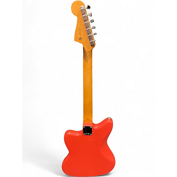 Used Fender Noventa Jazzmaster Fiesta Red Solid Body Electric Guitar