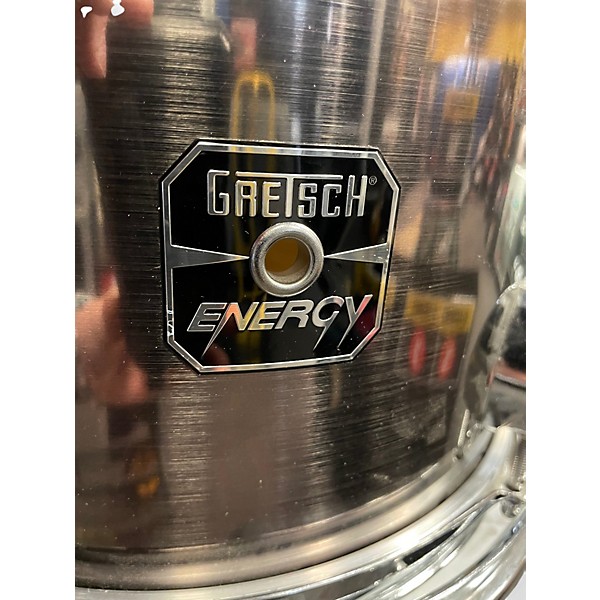 Used Gretsch Drums 5 Piece Energy Grey Steel Drum Kit