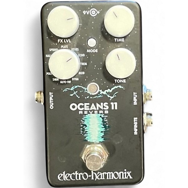 Used Electro-Harmonix Oceans 11 Reverb Effect Pedal