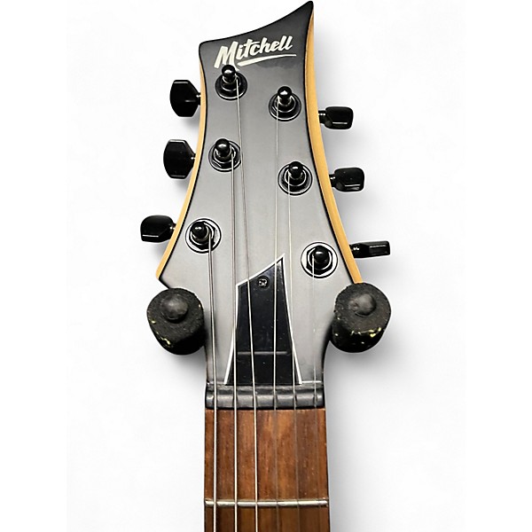 Used Mitchell MS100 Satin Grey Solid Body Electric Guitar