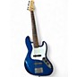 Used Fender Player Jazz Bass V Blue Electric Bass Guitar thumbnail