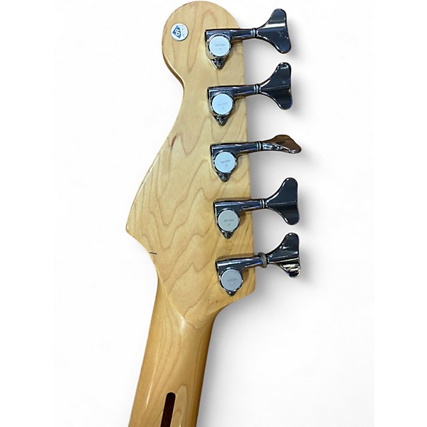 Used Fender Player Jazz Bass V Blue Electric Bass Guitar