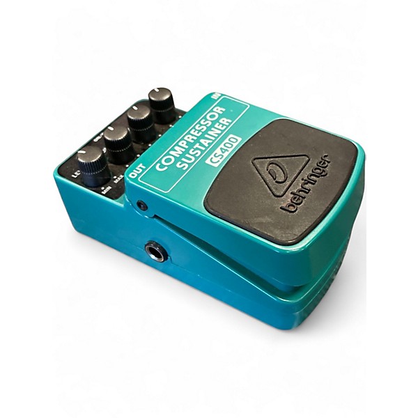 Used Behringer CS400 Compressor Sustainer Effect Pedal