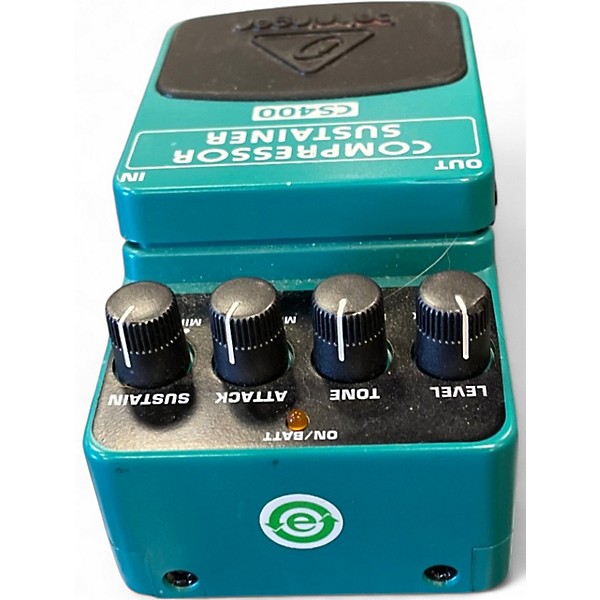 Used Behringer CS400 Compressor Sustainer Effect Pedal