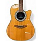 Used Ovation Ultra Series 1527 Natural Acoustic Electric Guitar