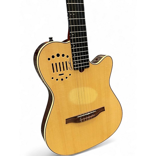 Used Godin Multilac Duet Ambiance Natural Classical Acoustic Electric Guitar