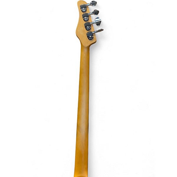 Used Schecter Guitar Research CV-4 Diamond series Natural Electric Bass Guitar
