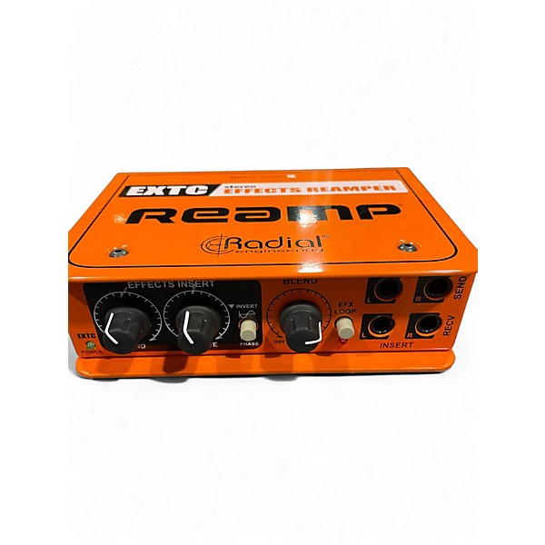 Used Radial Engineering EXTC-SA FX Reamp Signal Processor