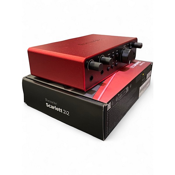 Used Focusrite Scarlett 2i2 Gen 4 Audio Interface