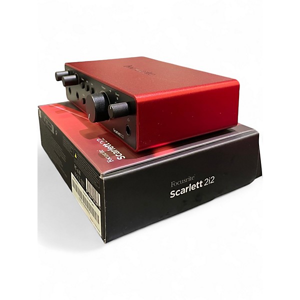Used Focusrite Scarlett 2i2 Gen 4 Audio Interface