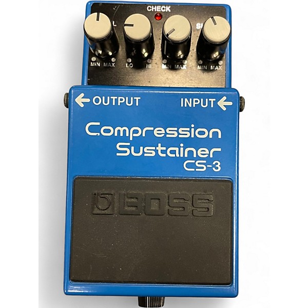 Used BOSS CS3 Compressor Sustainer Effect Pedal