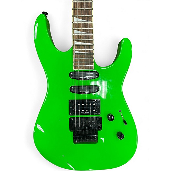 Used Jackson SL3X Green Solid Body Electric Guitar