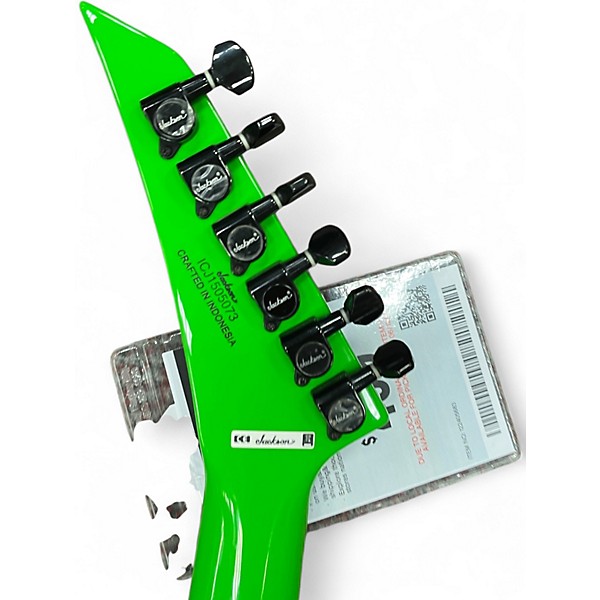 Used Jackson SL3X Green Solid Body Electric Guitar