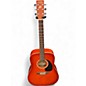 Used Art & Lutherie WILD CHERRY LIGHT VERMILLION Acoustic Guitar thumbnail