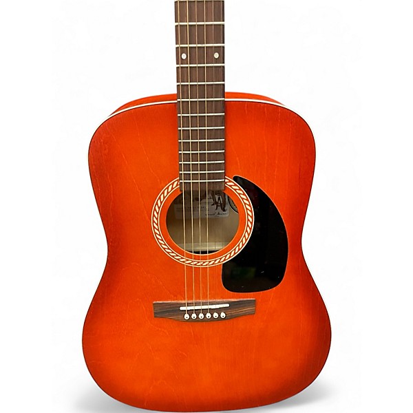 Used Art & Lutherie WILD CHERRY LIGHT VERMILLION Acoustic Guitar