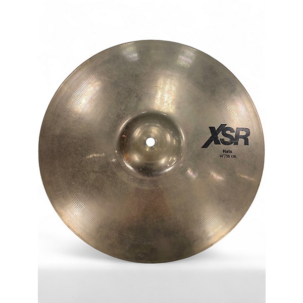 Used SABIAN 14in XSR Hi Hat Pair Cymbal