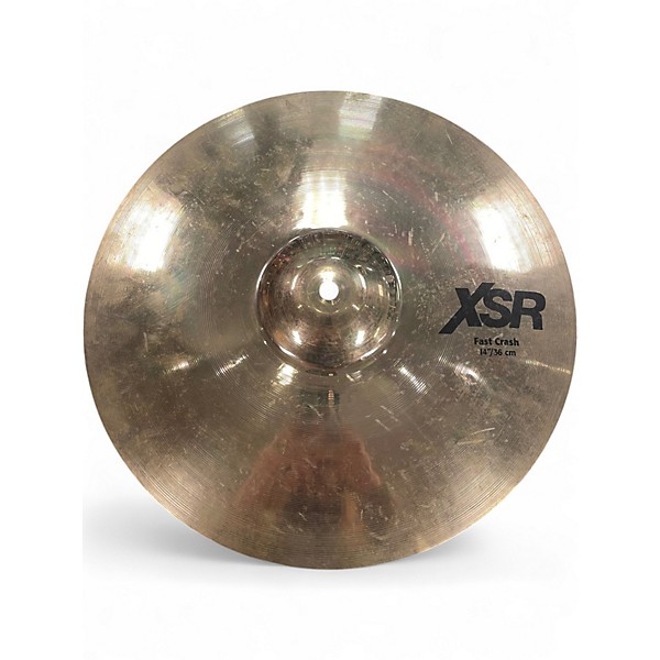Used SABIAN 14in XSR Fast Crash Cymbal