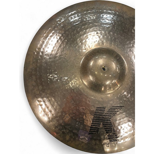 Used Zildjian 20in K Custom Ride Brilliant Cymbal