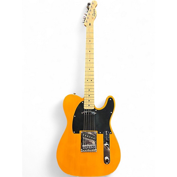 Used 2020 Squier FSR Bullet Telecaster Butterscotch Blonde Solid Body Electric Guitar