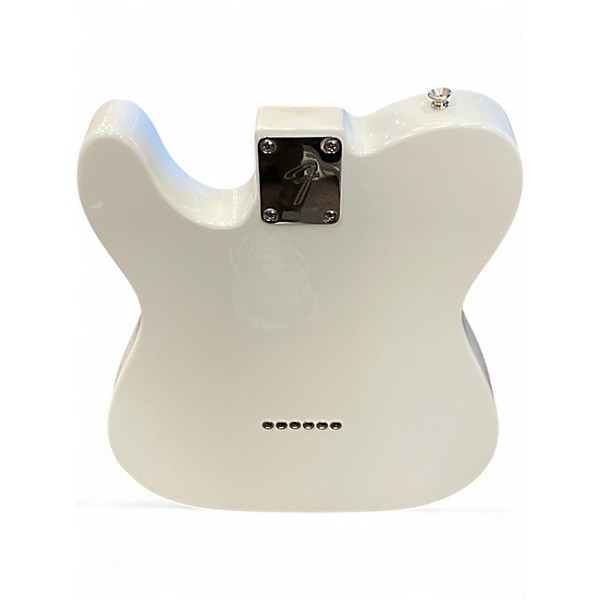 Used Fender Player Telecaster White Solid Body Electric Guitar
