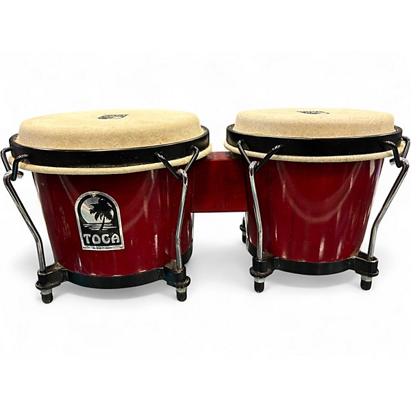 Used Toca Wooden Bongos