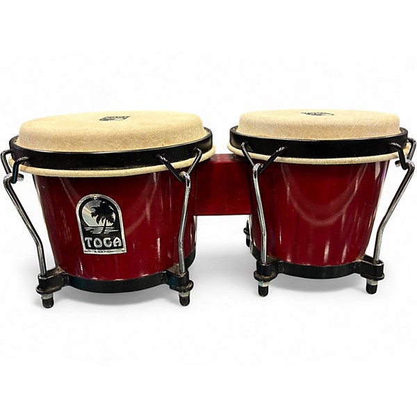 Used Toca Wooden Bongos