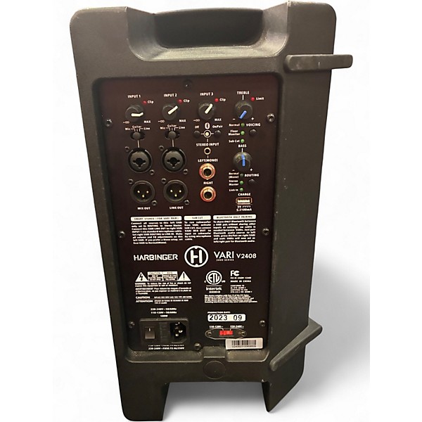 Used Harbinger V2408 Powered Speaker