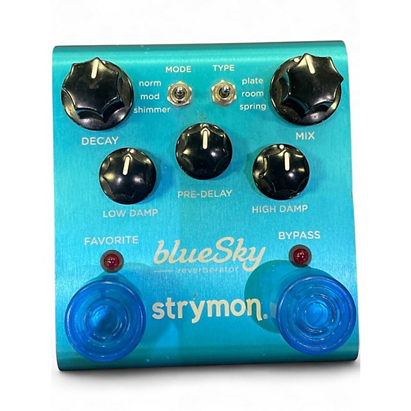 Used Strymon Bluesky Reverb Effect Pedal