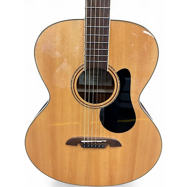 Used Alvarez ABT60E Artist Series Baritone Natural Acoustic Electric Guitar