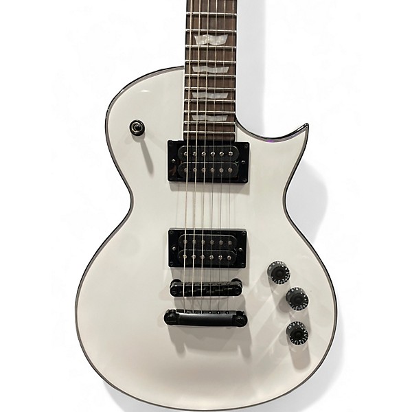 Used 2025 ESP LTD EC256 Snow White Solid Body Electric Guitar