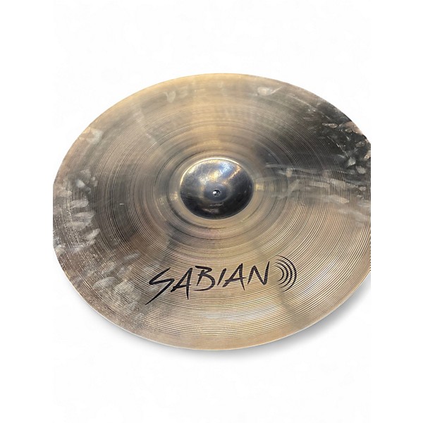 Used SABIAN 21in AAX Raw Bell Dry Ride Cymbal