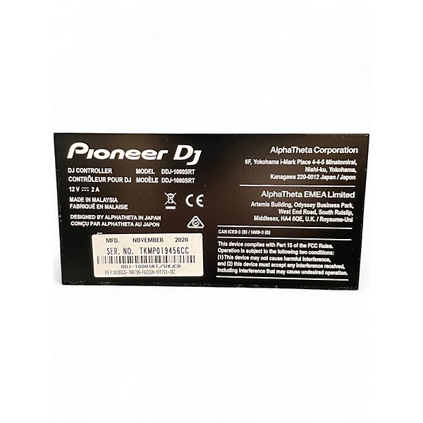 Used Pioneer DJ DDJ1000SRT DJ Controller
